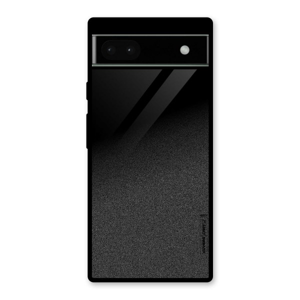 Black Grey Noise Fusion Glass Back Case for Google Pixel 6a