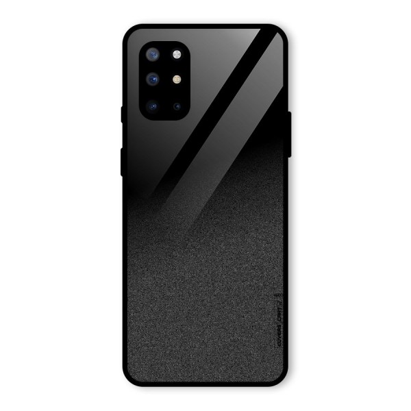 Black Grey Noise Fusion Glass Back Case for OnePlus 8T