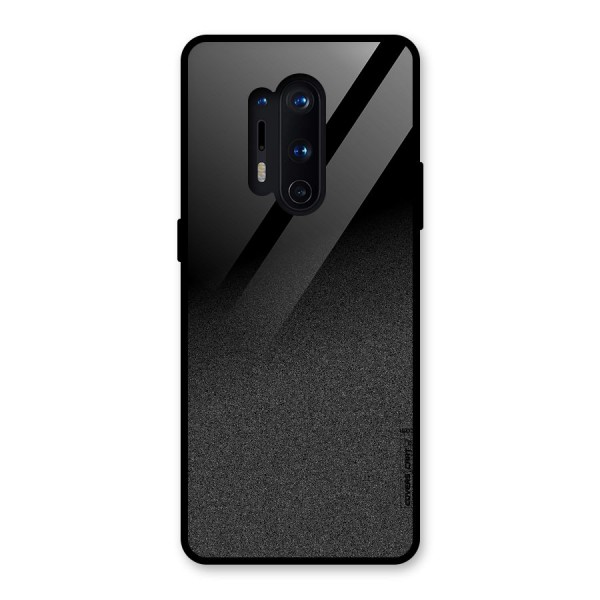 Black Grey Noise Fusion Glass Back Case for OnePlus 8 Pro