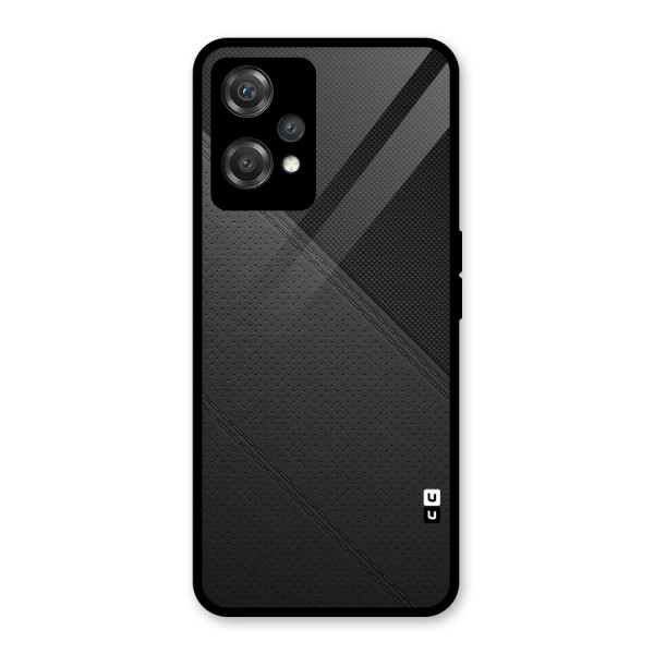 Black Polka Stripe Glass Back Case for OnePlus Nord CE 2 Lite 5G