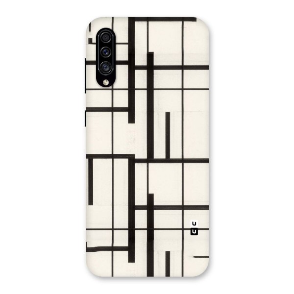 Black Unsymmetry Back Case for Galaxy A30s