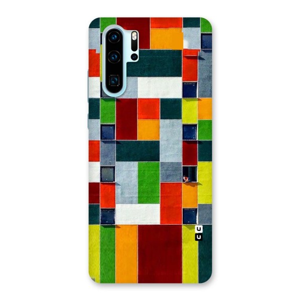 Block Color Design Back Case for Huawei P30 Pro