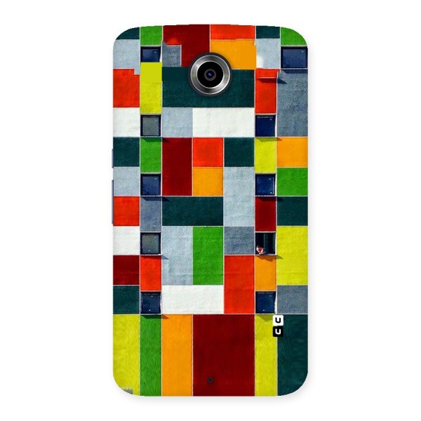 Block Color Design Back Case for Nexsus 6