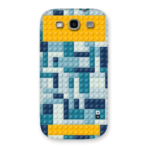 Blocks Blues Back Case for Galaxy S3 Neo