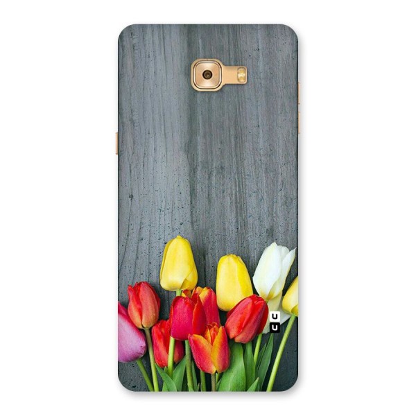 Bloom Grey Back Case for Galaxy C9 Pro