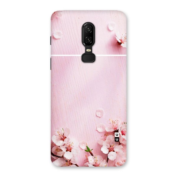 Blossom Frame Pink Back Case for OnePlus 6