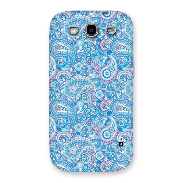Blue Block Pattern Back Case for Galaxy S3 Neo
