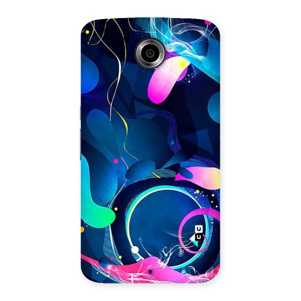 Blue Circle Flow Back Case for Nexsus 6