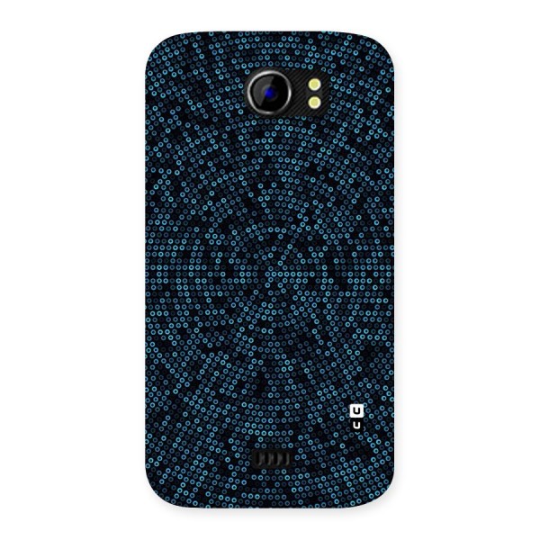 Blue Disco Lights Back Case for Micromax Canvas 2 A110