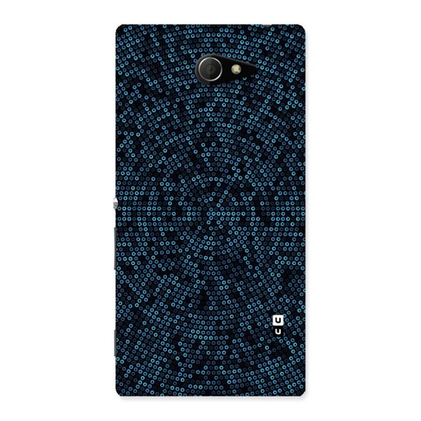 Blue Disco Lights Back Case for Sony Xperia M2