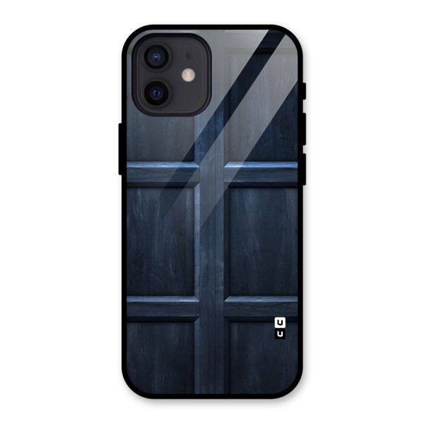 Blue Door Design Glass Back Case for iPhone 12