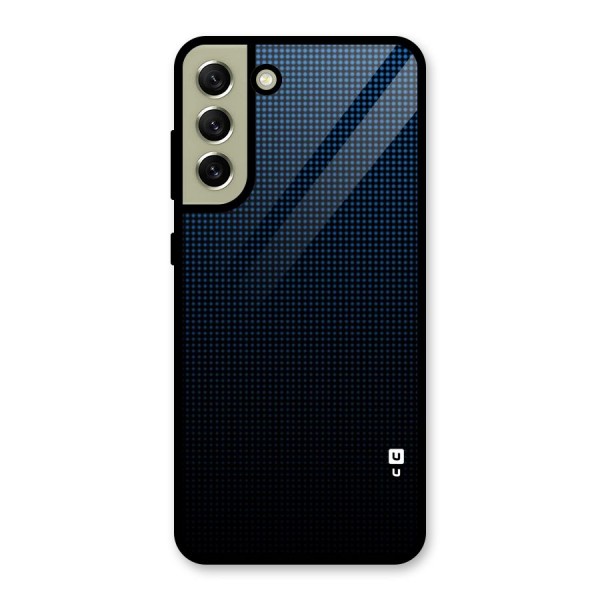 Blue Dots Shades Glass Back Case for Galaxy S21 FE 5G