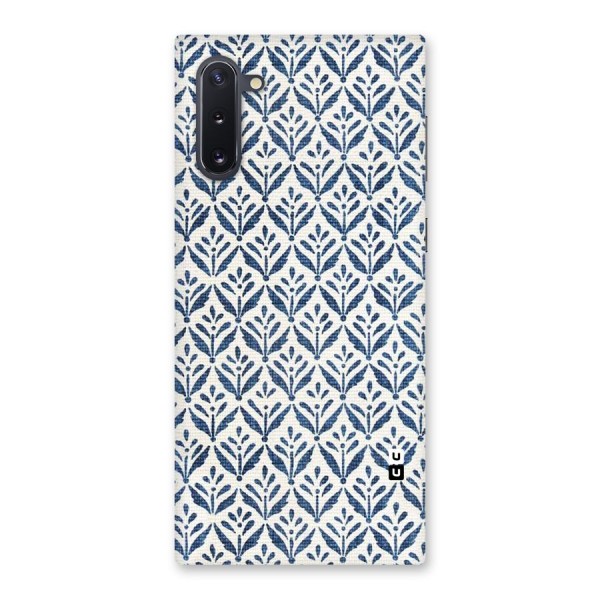 Blue Leaf Back Case for Galaxy Note 10