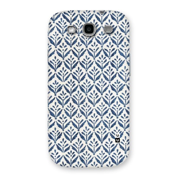 Blue Leaf Back Case for Galaxy S3 Neo