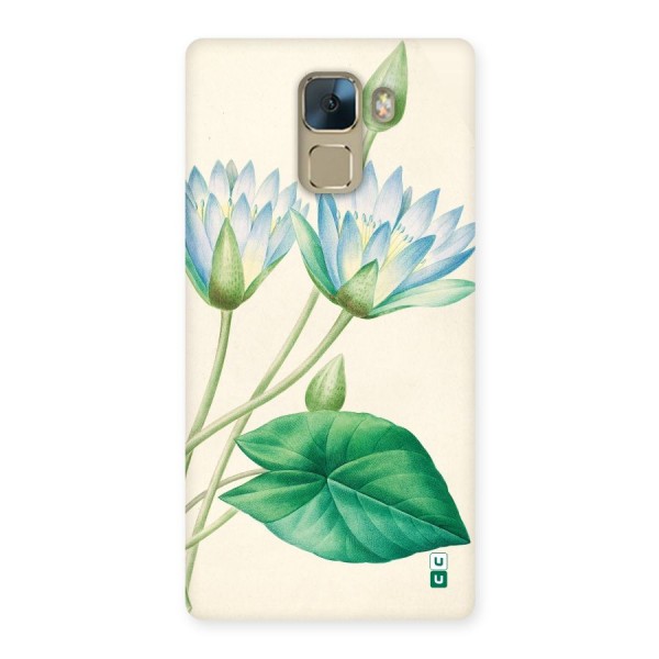 Blue Lotus Back Case for Huawei Honor 7