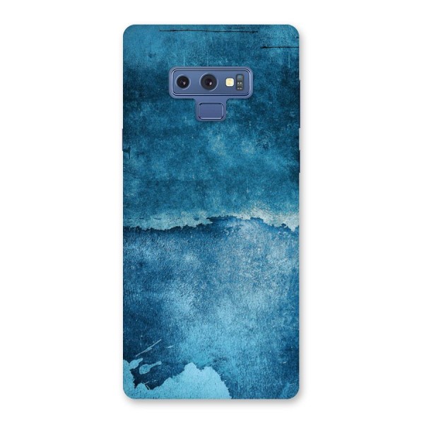 Blue Paint Wall Back Case for Galaxy Note 9