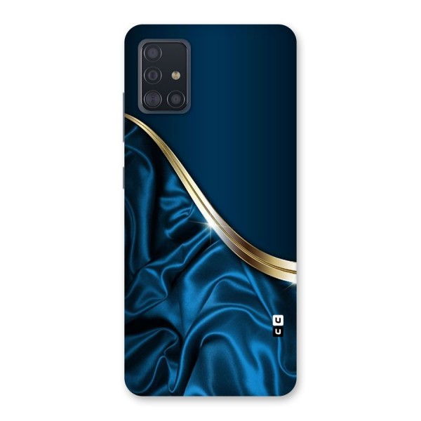 Blue Smooth Flow Back Case for Galaxy A51