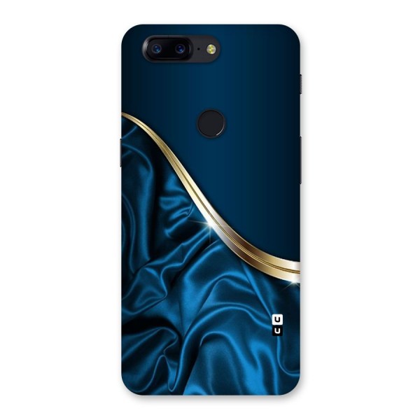Blue Smooth Flow Back Case for OnePlus 5T