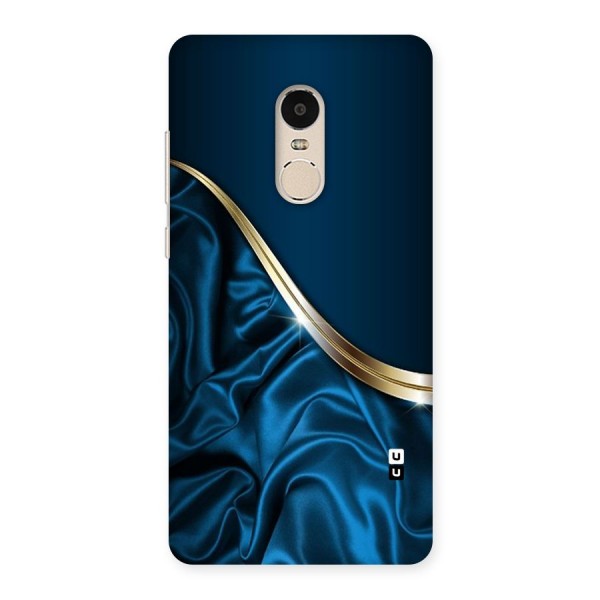 Blue Smooth Flow Back Case for Xiaomi Redmi Note 4