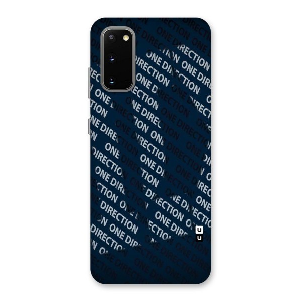 Blue Way Back Case for Galaxy S20