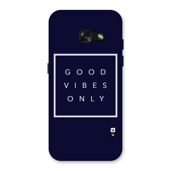 Blue White Vibes Back Case for Galaxy A3 (2017)