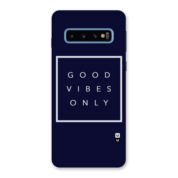 Blue White Vibes Back Case for Galaxy S10