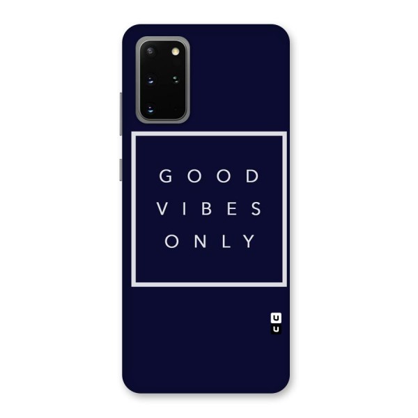 Blue White Vibes Back Case for Galaxy S20 Plus