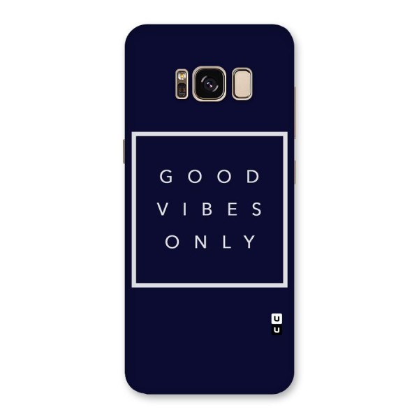 Blue White Vibes Back Case for Galaxy S8