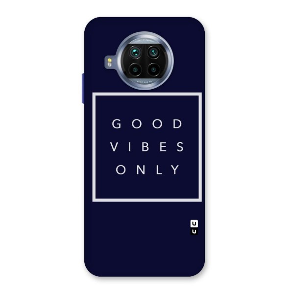 Blue White Vibes Back Case for Mi 10i