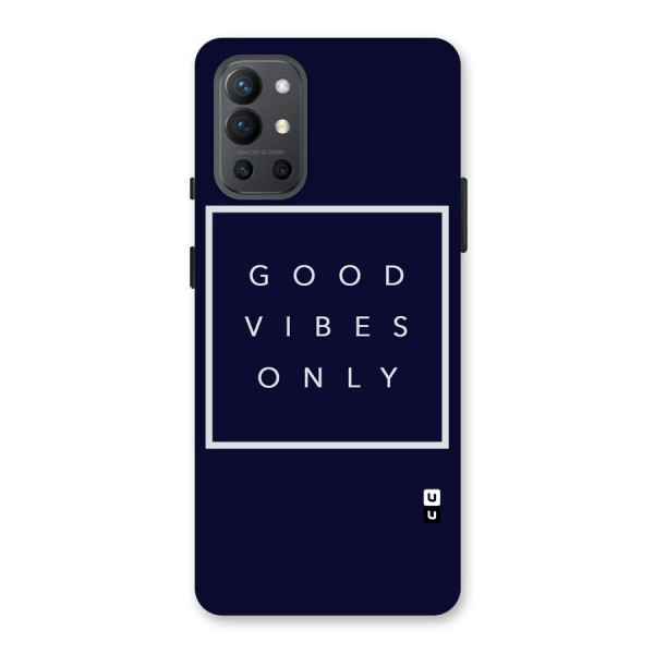 Blue White Vibes Back Case for OnePlus 9R