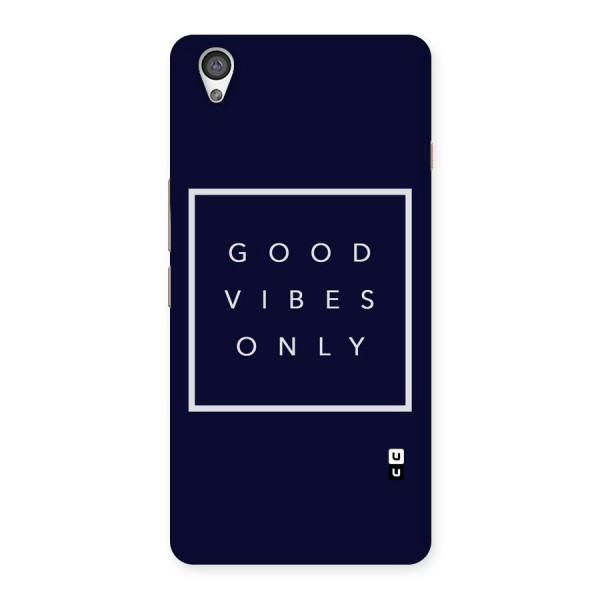 Blue White Vibes Back Case for OnePlus X