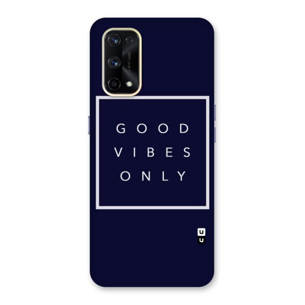 Blue White Vibes Glass Back Case for Realme X7 Pro