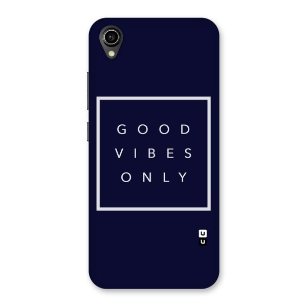 Blue White Vibes Back Case for Vivo Y91i