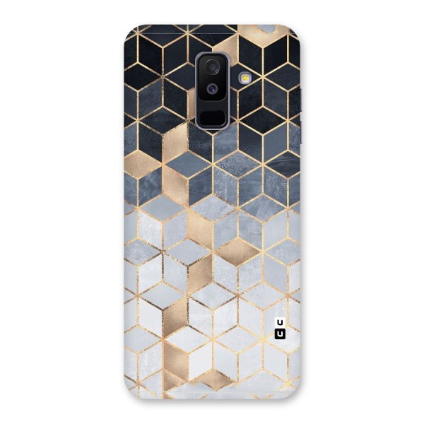 Blues And Golds Back Case for Galaxy A6 Plus