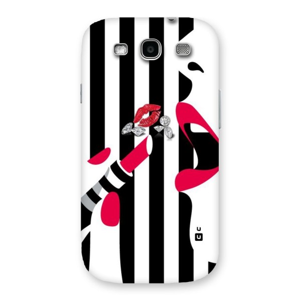 Bold Woman Back Case for Galaxy S3 Neo