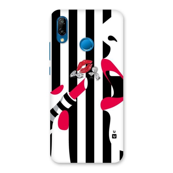 Bold Woman Back Case for Huawei P20 Lite
