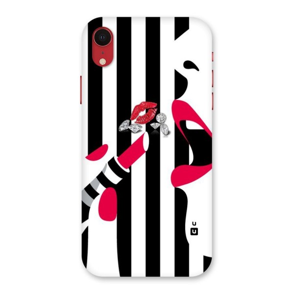 Bold Woman Back Case for iPhone XR