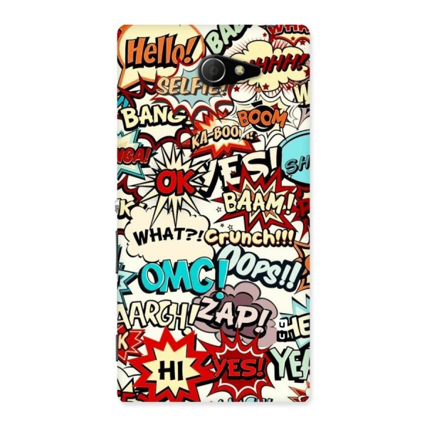 Boom Zap Back Case for Sony Xperia M2
