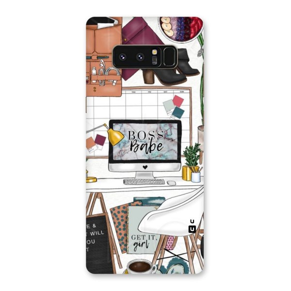 Boss Babe Back Case for Galaxy Note 8
