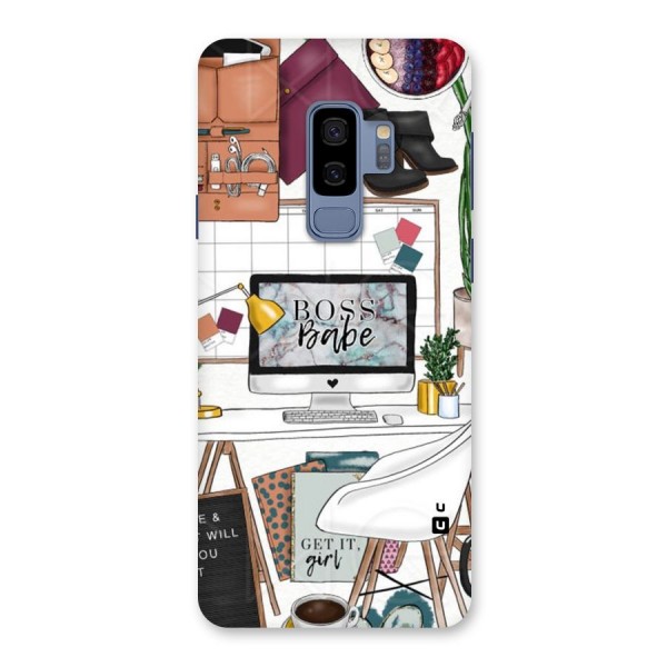 Boss Babe Back Case for Galaxy S9 Plus