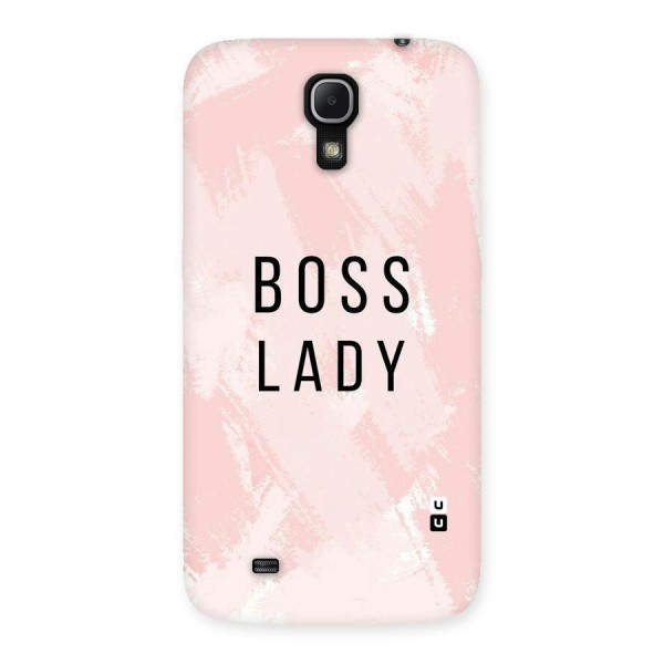 Boss Lady Pink Back Case for Galaxy Mega 6.3