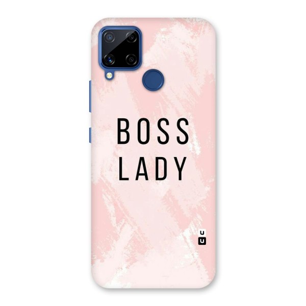 Boss Lady Pink Back Case for Realme C12