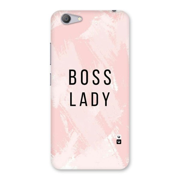 Boss Lady Pink Back Case for Vivo Y53