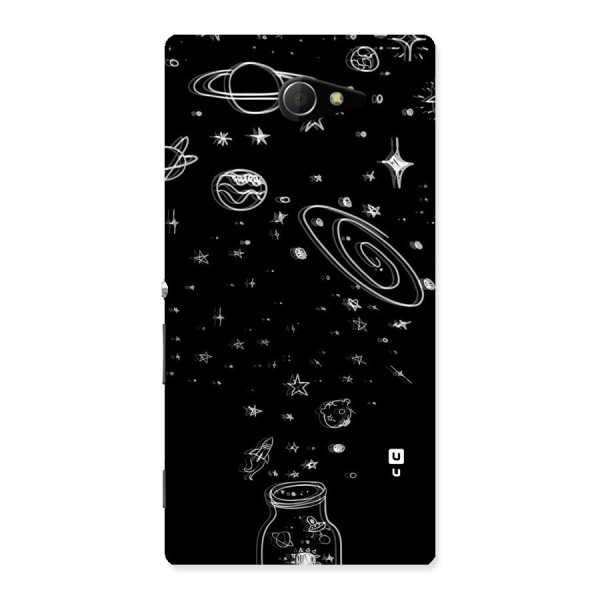 Bottle Of Stars Back Case for Sony Xperia M2