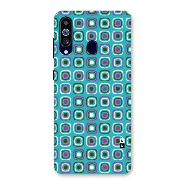 Boxes Tiny Pattern Back Case for Galaxy A60