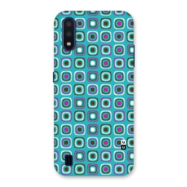 Boxes Tiny Pattern Back Case for Galaxy M01