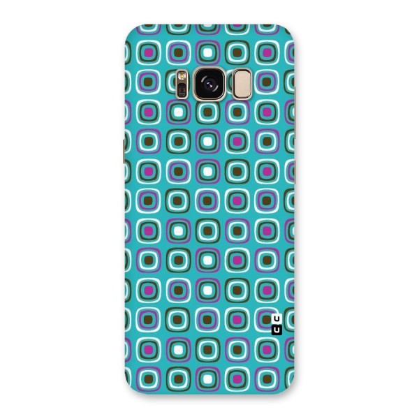 Boxes Tiny Pattern Back Case for Galaxy S8