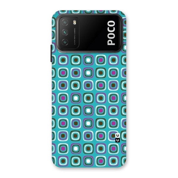 Boxes Tiny Pattern Back Case for Poco M3
