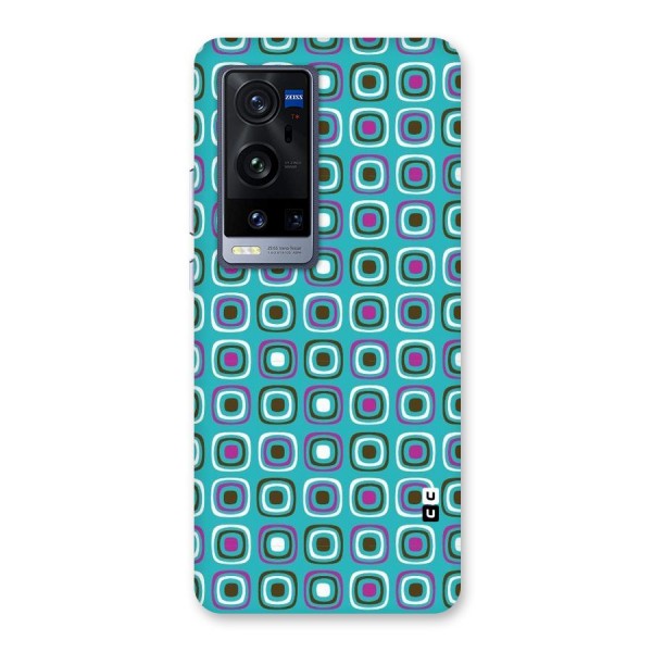 Boxes Tiny Pattern Back Case for Vivo X60 Pro Plus