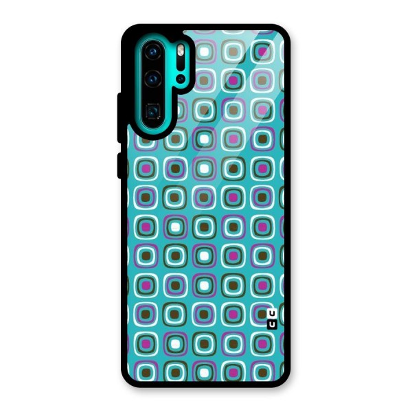Boxes Tiny Pattern Glass Back Case for Huawei P30 Pro